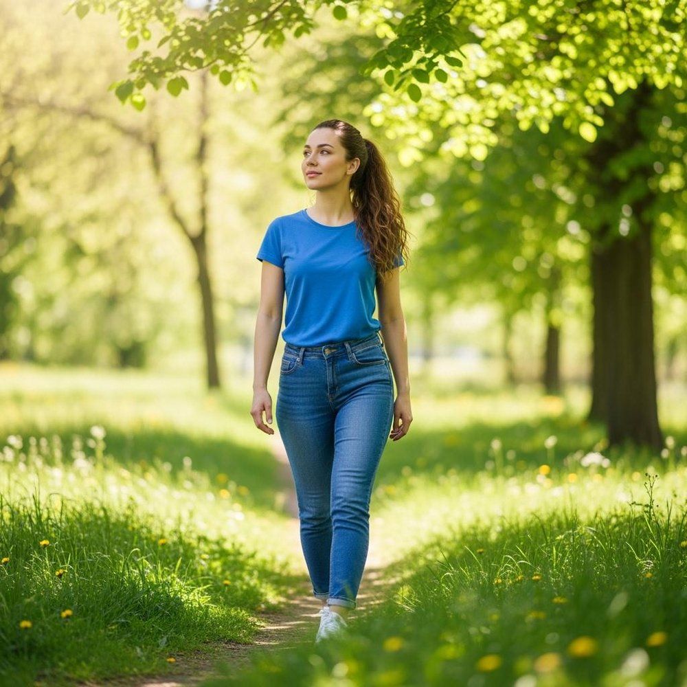 Scenic walking path — your wellness journey awaits